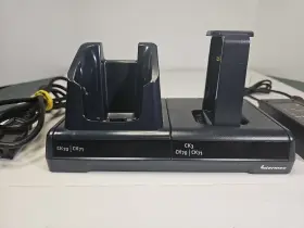 1002uu01 Intermec Ck70/71/ck3 Scanner Charging Dock Station With Adapter #2