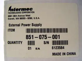 851-075-001 Intermec External Power Supply #2