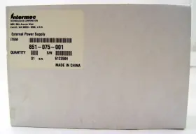 851-075-001 Intermec External Power Supply