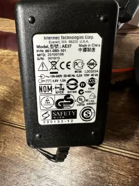 851-093-311 Intermec 851-093-101 Cn50 Cn51 Wall Ac Power Adapter Charger Ae37 #3
