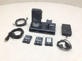 10002uu01 Intermec 9004ae01 Cn70 1000cp01 Handheld 2d Barcode Scanner Dock And Batteries