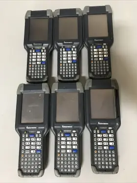 Ck3b20n00e100 Intermec Lot Of 6x Honeywell Ck3 Handheld Barcode Scanner