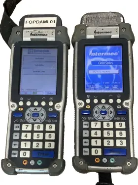 Ck61bu3c0n0e0100 Intermec Lot Of 2- Ck61 Ck61ni Bt Wi-fi