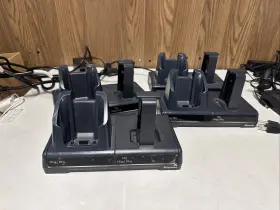 Ck71aa4kn00w1100 Intermec Lot Of 4 Ck3 Ck70 Ck71 Single Dock No Chargers Battery/working