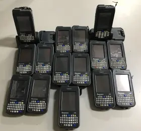 Cn3bqh80000e400 Intermec Lot Of 15x Honeywell Cn3 Handheld Computer 2x Cradles Barcode Scanner