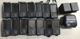 Cn50bqc6en21 Intermec Cn50bqc6en20 Lot Of 14x Cn50 2d Imager 1x Pr3 Thermal Receipt Printer