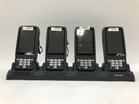 Cn51an1kcf1w1000 Intermec Lot Of 4 Cn51 Windows Ce Mobile Computers With Charger #2