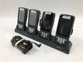 Cn51an1kcf1w1000 Intermec Lot Of 4 Cn51 Windows Ce Mobile Computers With Charger