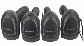 Sr31t1d-s001 Intermec Lot Of 4 Sr31t Durable Corded 1d Barcode Scanner Part # #2