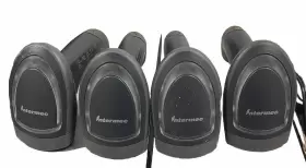 Sr31t1d-s001 Intermec Lot Of 4 Sr31t Durable Corded 1d Barcode Scanner Part #