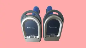 Sr61t Intermec Lot Of 2 Barcode Scanner With Cable - Free Shipping #2