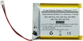 Wd-kkkb-62sz Intermec Battery For Norand 600 Pen 601 602 Hht 603