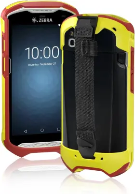 Tc510k Iyoubol 726084721425 Tc51 Tc52 Tc56 Tc57 Case With Hand Strap - Protective And Ergonomic For Zeb