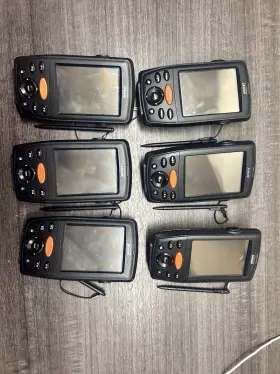 Xm70 Janam Lot Of 6 Scanners With Their Pen #d41