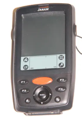 Xp20w-1pmlyc02 Janam Wireless Rugged Handheld Mobile Computer Barcode Scanner