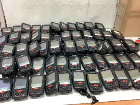 Xp20w-1pmlyc06 Janam Lot Of 91 Ticket Master With 24 Charging Stations