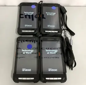 Xt2-stkarknw00 Janam Lot Of 4 Xt2 Rugged Barcode Scanners Touch Computers Xt2wb Android