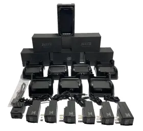 Xt3-stkgamnw00 Janam Lot Of 6 Xt3 64gb Rugged Touch Computer Barcode Scanner
