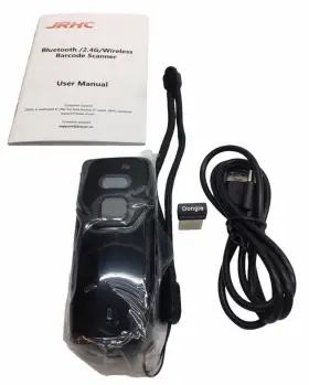 Hc-201d Jhrc 23760 Jrhc Bluetooth 2.4g Wireless Black Mini Barcode Scanner - Strong Light