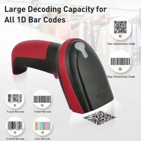 Jrhc 339036081778 Barcode Scanner Wired 2d Bar Code Reader Automatic Qr 1d Sup #2