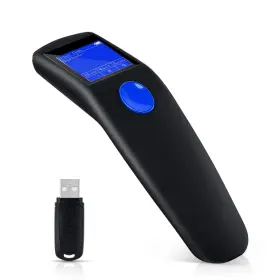 Jrhc 339036081853 Qr Code Scanner 2d Portable Barcode Wireless 2-in-1 2.4g Wireles
