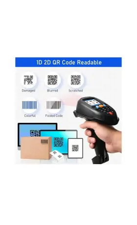 Jrhc 339036268025 Wireless Barcode Scanner Portable Reader 1d 2d Pdf Inventory Sca #3