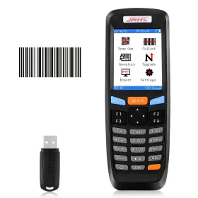 Jrhc 339036799147 Inventory Scanner Collector Counter 2.4g Wireless 1d Laser Barcode Lo