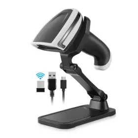 Hc-652wt Jrhc 1d 2d Barcode Scanner Handheld Reader Bluetooth Wireless Qr Code Sca