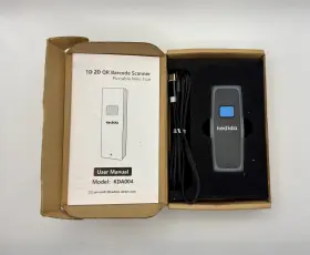 Kda004 Kedida Portable Barcode Scanner Wireless Mini 2d 3-n-1 Bluetooth