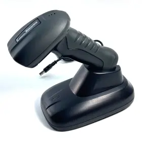 Kr-1278 Kercan Wireless Laser Barcode Scanner With Charging Base Euc Tested #2