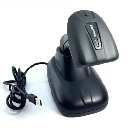 Kr-1278 Kercan Wireless Laser Barcode Scanner With Charging Base Euc Tested