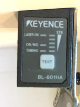 Bl-601ha Keyence Bl-600ha Barcode Scan Scanner Reader Inch Crack In Glass-as Is #3