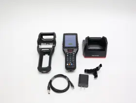Bt-a500ga Keyence Handheld Terminal With Bt-auc51 Charging Cradle And Case Used