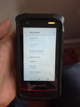 Dx-a400 Keyence Android Barcode Scanner