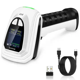 Ku055 Kuiiyer 1d Qr 2d Barcode Scanner Bluetooth Wireless Bar Code Scanners With S