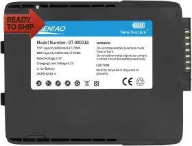 Bt-000318 Lieniao 445034118155 For Zebra Scanner Battery Tc77 New Version 4800mah B