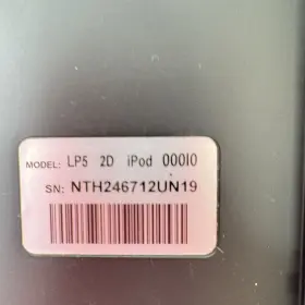 Lp5-n2de-pod5 Linea Pro 5 2d Scanner For Ipod Touch 5th/ 6th/ 7th Gen Untested Black #2