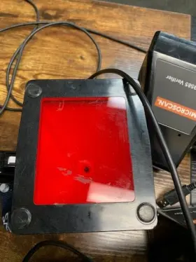 9585 Lvs Integra Omron Microscan Barcode Quality Station #2
