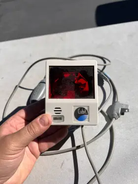 Ms6520 Metrologic Cubit Omnidirectional Serial Rs232 Barcode Scanner