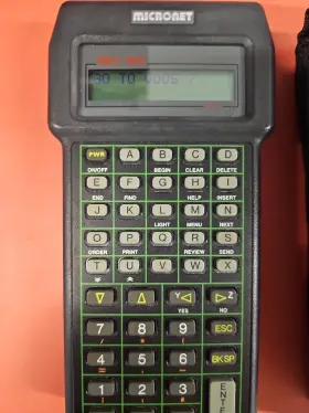 Net-880 Micronet Hand-held Data Collection Computer /w Case Used. L3