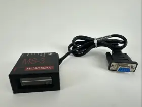 Fis-0003-0187g Microscan 040-0637-03 Ms-3 High Speed Laser Ccd Barcode Scanner 040-0637-04