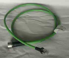 61-000160-01 Microscan Qx Cordset M12 8-pin Male Ultralock To Rj45 1m