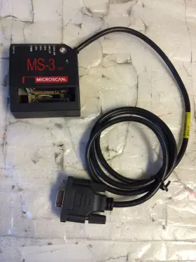 Fis-0003-0005g Microscan Ms-3 Laser Ccd Fixed Barcode Scanner
