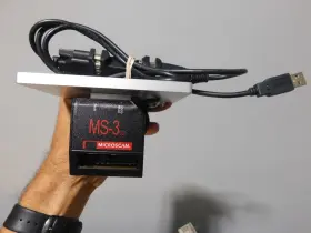 Fis-0003-1004 Microscan Omron Ms-3 Laser Fixed Mount Barcode Scanner With Bracket U