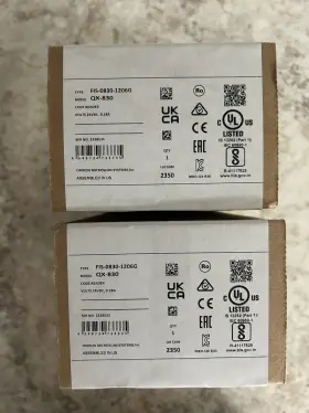 Fis-0830-1206g Microscan Omron Qx-830 Barcode Scanner