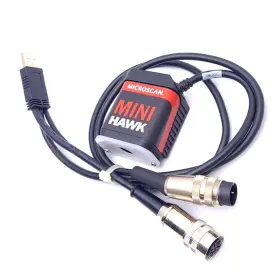 Fis-6300-5004g Microscan Minihawk Barcode Scanner 5vdc 203mm 752x480p Usb