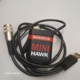 Fis-6300-5007g Microscan Mini-hawk Usb With I/o Bar Code Scanner #2