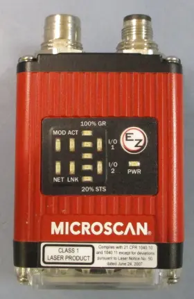 Fis-6801-1510g Microscan Qx Hawk Fixed Barcode Scanner 3518744 Class 1 5-28v #2