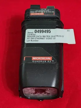Fis-6700-0014 Microscan Ib-151 Quadrus Ez Barcode Scanner 2x Bnc W Usb Ethernet #3