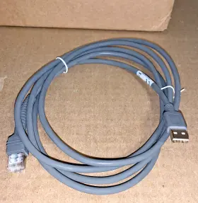 Cba-u21-s07zar Motorola Symbol Barcode Scanner Usb Cable 7ft Shielded New